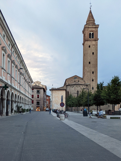 Piazza della Libertà a Cesena